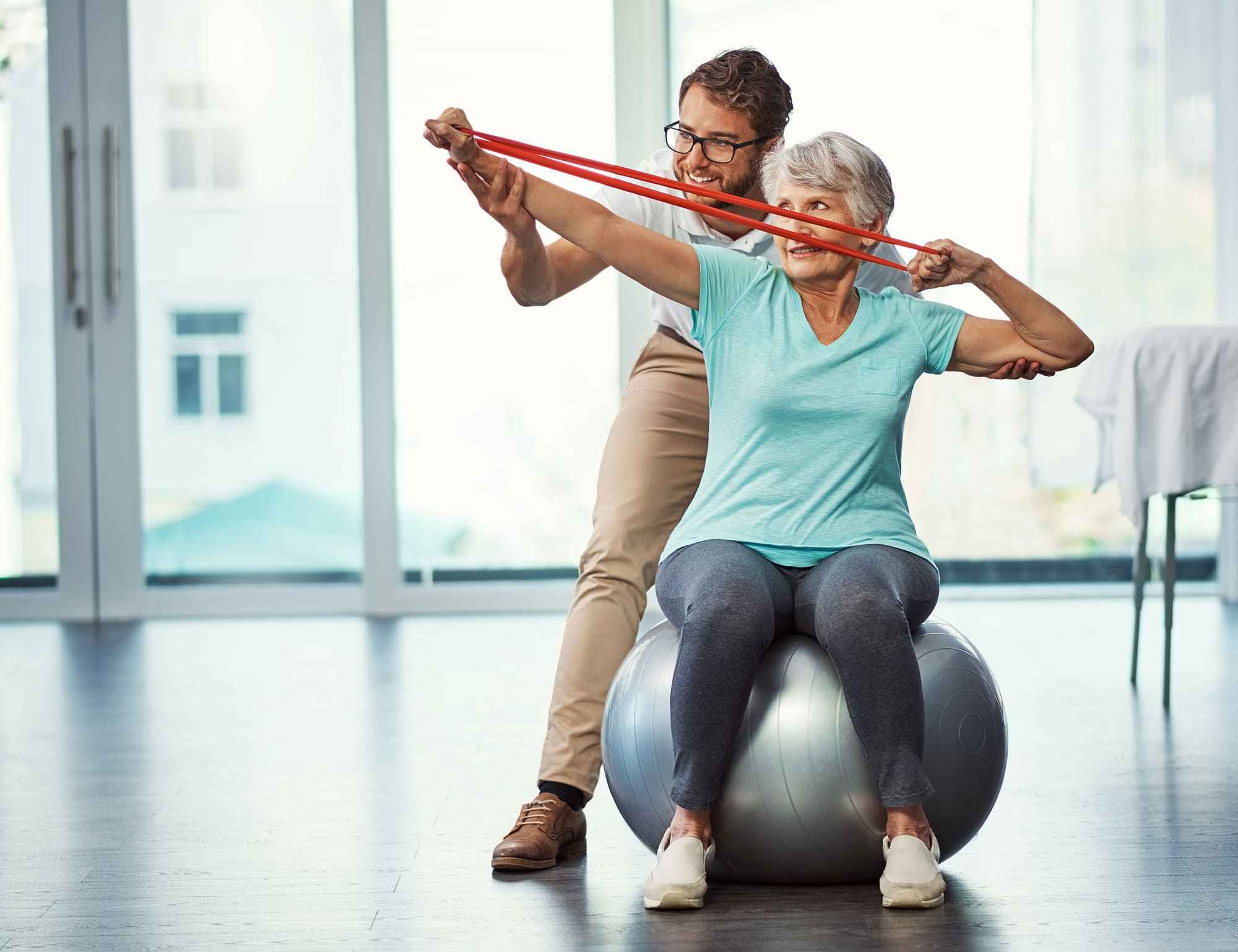 Cómo aumentar la masa muscular en personas mayores